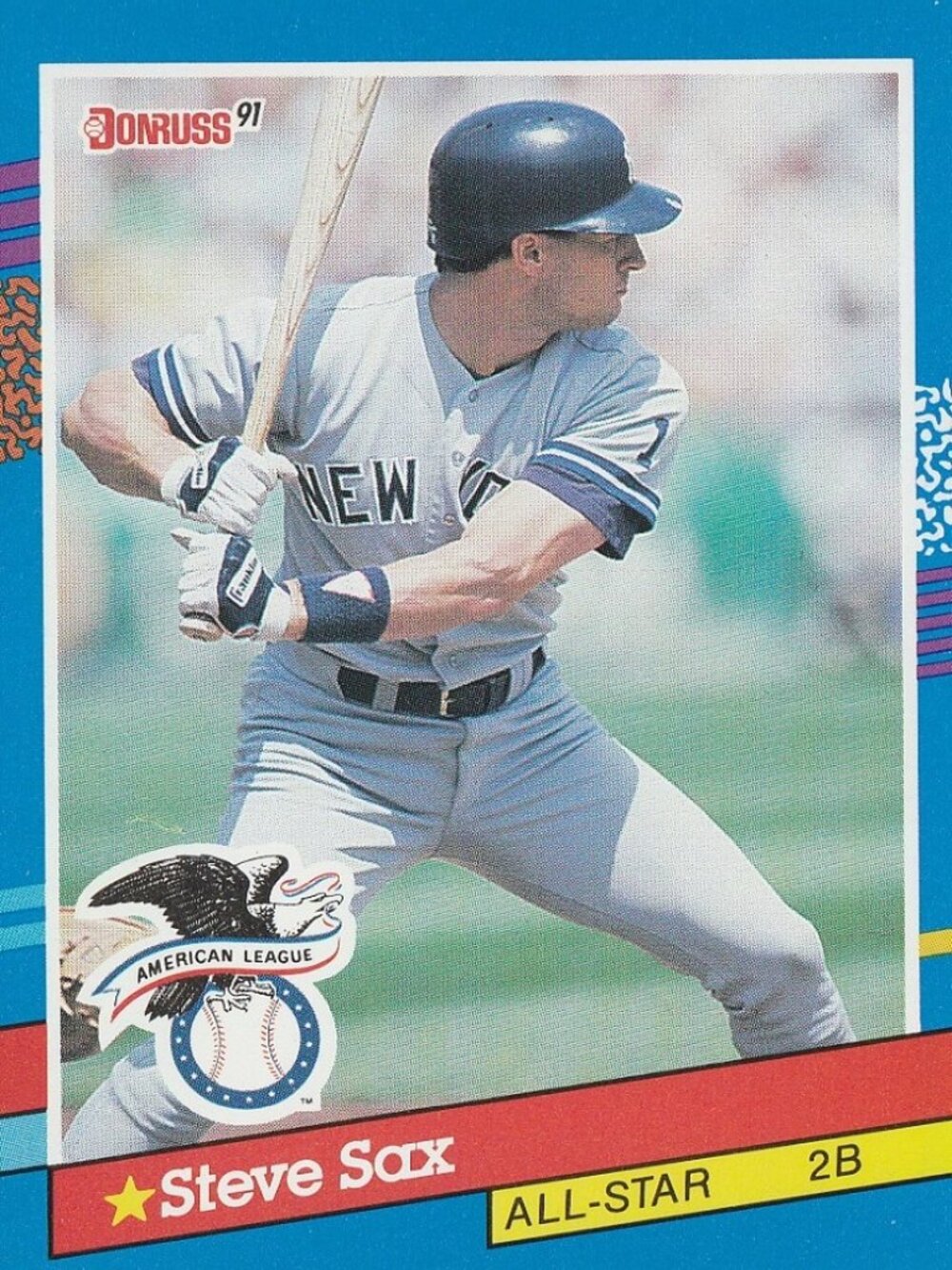 Steve Sax Baseball Card Collection - Picture 2 of 4